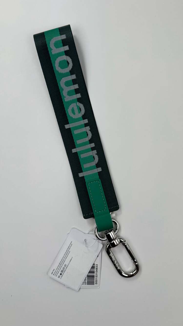 lululemon Never Lost Keychain - Wordmark